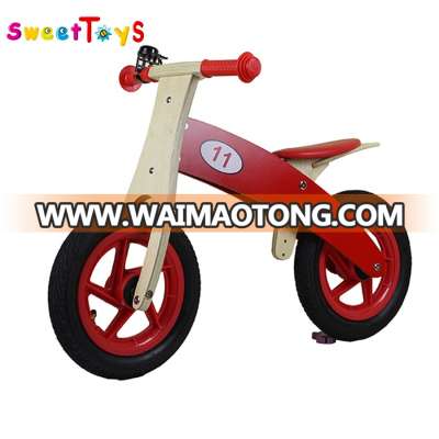 2017 newest popular Children Balance Wooden baby Bike for kids