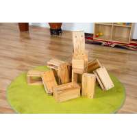 Nashow LMWT-001 wooden kid toy hollow blocks