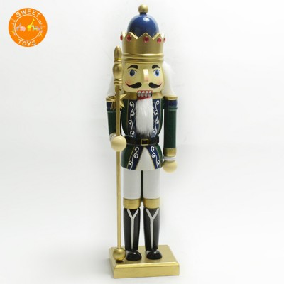 Traditional King Nutcracker by Clever Creations Collectible Wooden Christmas Nutcracker Festive Holiday Decor