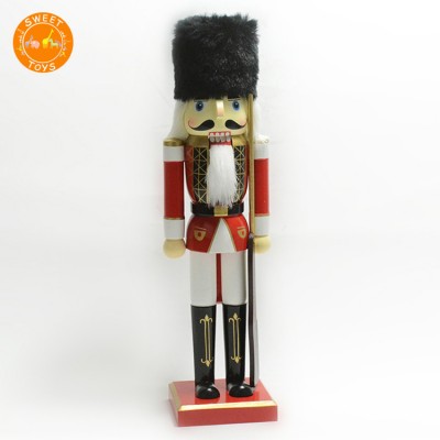 Wooden Nutcracker Ornaments Christmas Decoration Figures Puppet Toys Christmas Gifts Home Decor