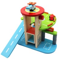 2018 newest kids wooden parking toy popular children wooden parking toy