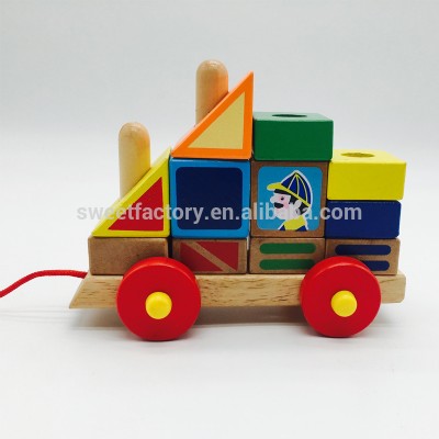 kids tractor toy wooden toy