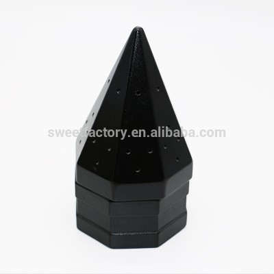 Pyramid design wooden incense stick burner