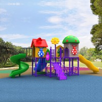 Kindergarten out door play equipment or amusement park toy set,Funny playground equipment play game for kids